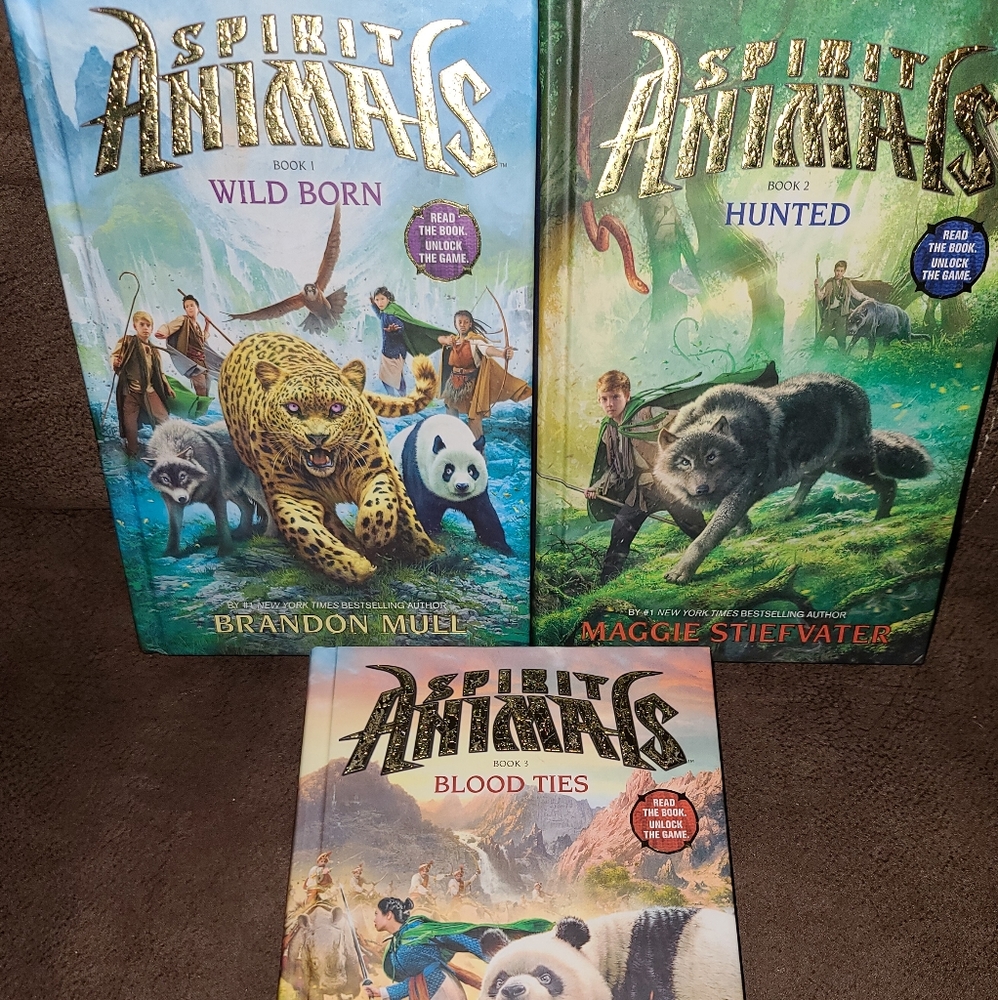 Spirit Animals books 1 to 3. New
